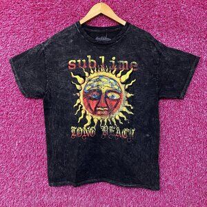 Sublime Long Beach Vintage Wash Graphic T-Shirt Large